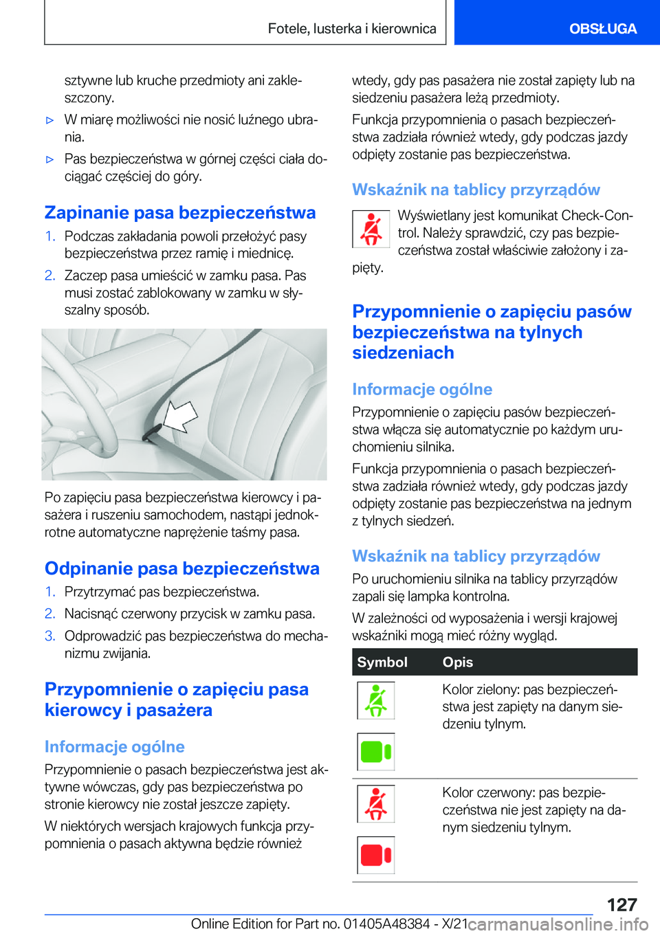 BMW X4 2022  Instrukcja obsługi (in Polish) �s�z�t�y�w�n�e��l�u�b��k�r�u�c�h�e��p�r�z�e�d�m�i�o�t�y��a�n�i��z�a�k�l�ej
�s�z�c�z�o�n�y�.'x�W��m�i�a�r�