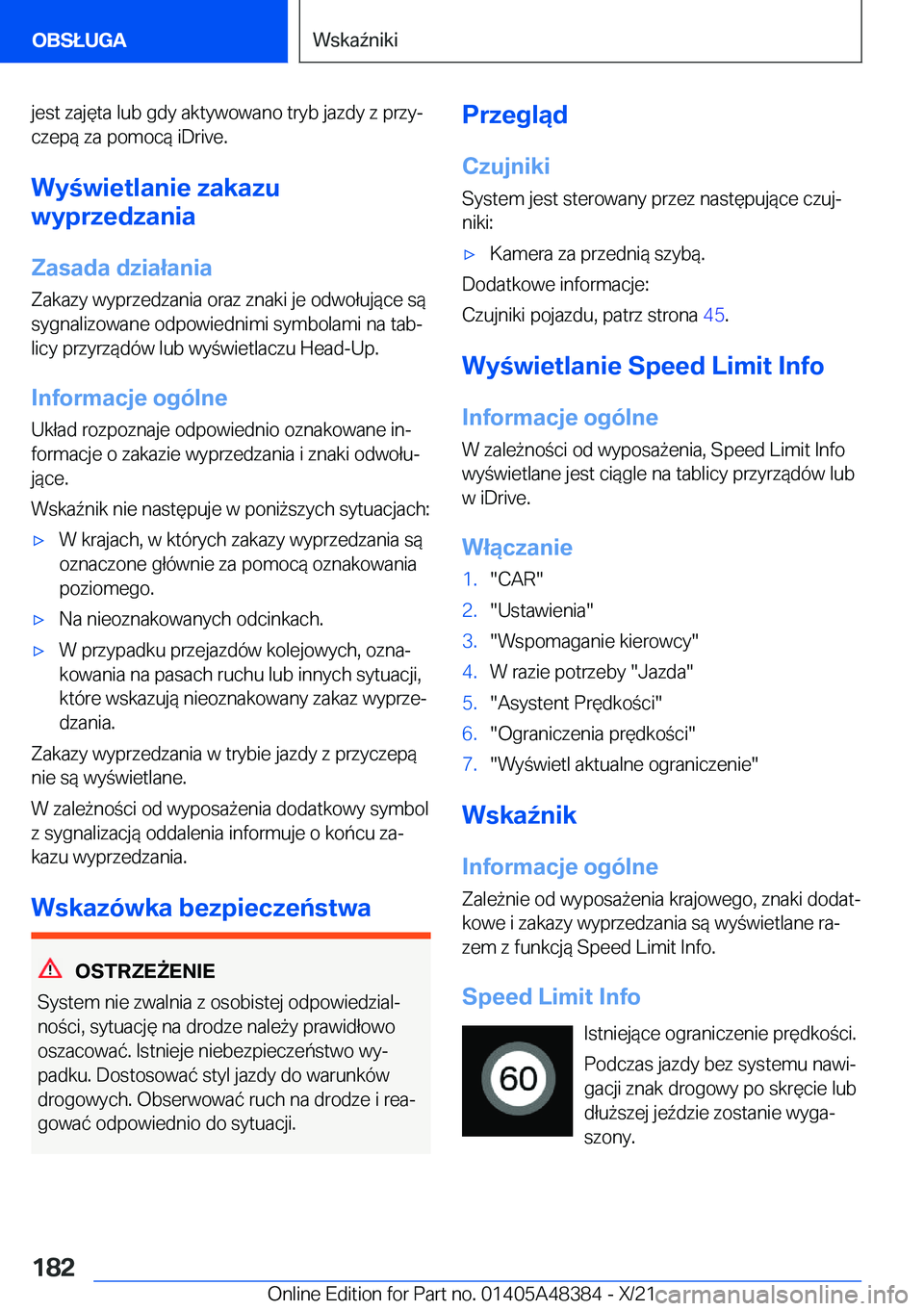 BMW X4 2022  Instrukcja obsługi (in Polish) �j�e�s�t��z�a�j�