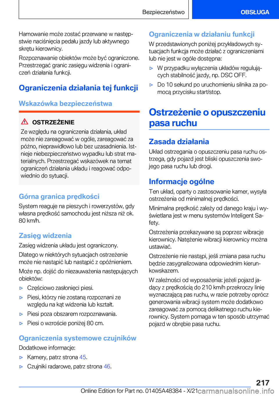 BMW X4 2022  Instrukcja obsługi (in Polish) �H�a�m�o�w�a�n�i�e��m�o9�e��z�o�s�t�a�