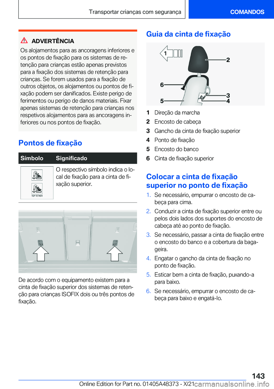 BMW X4 2022  Manual do condutor (in Portuguese) �A�D�V�E�R�T�