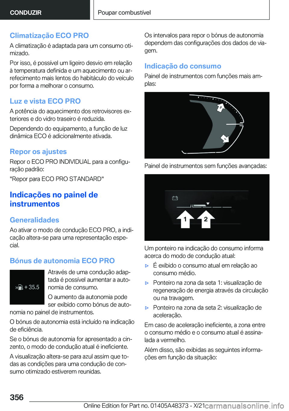 BMW X4 2022  Manual do condutor (in Portuguese) �C�l�i�m�a�t�i�z�a�