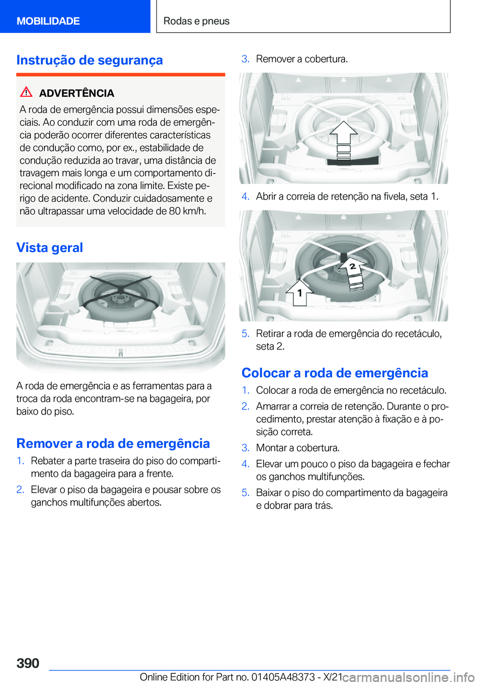 BMW X4 2022  Manual do condutor (in Portuguese) �I�n�s�t�r�u�
