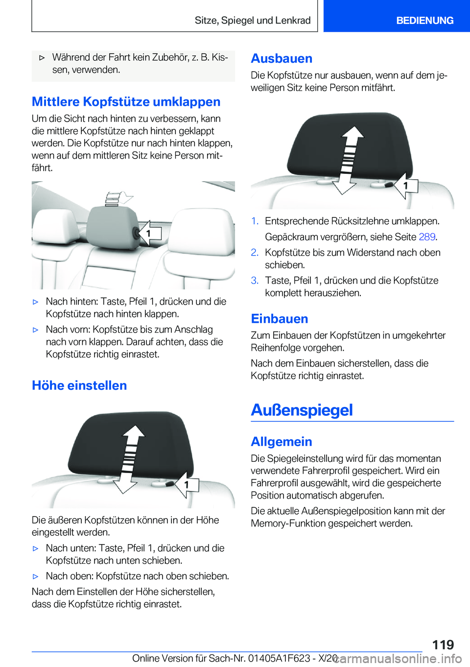 BMW X4 2021  Betriebsanleitungen (in German) x�W�
