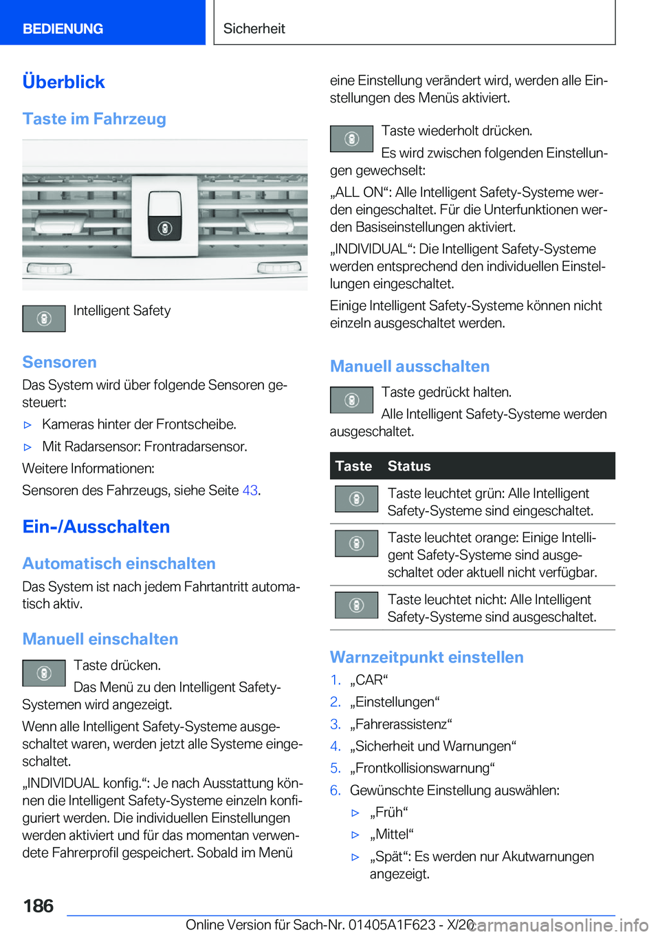 BMW X4 2021  Betriebsanleitungen (in German) �