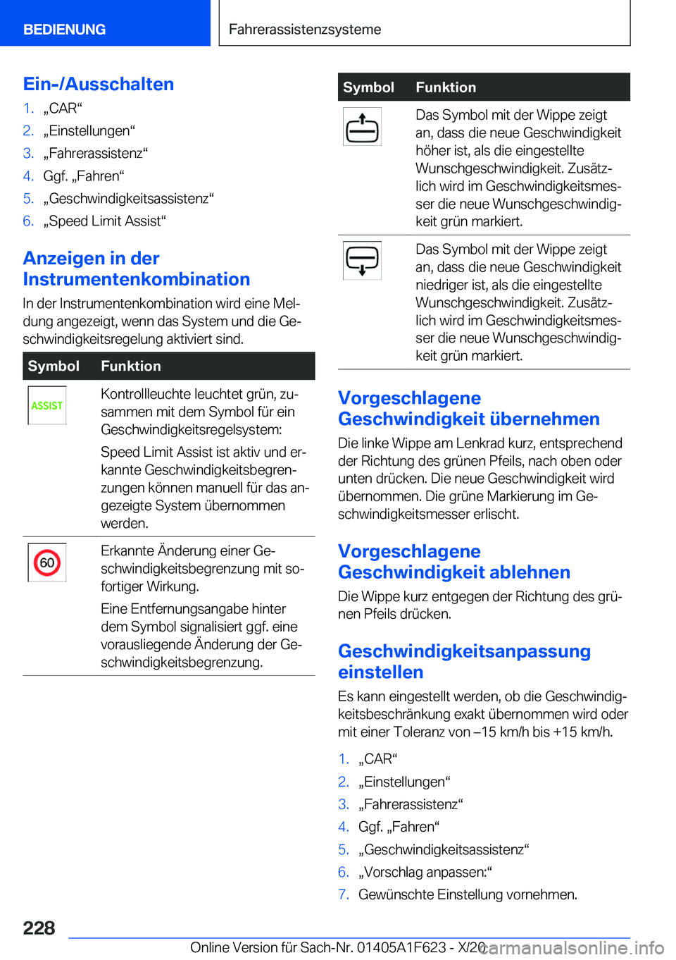 BMW X4 2021  Betriebsanleitungen (in German) �E�i�n�-�/�A�u�s�s�c�h�a�l�t�e�n�1�.x�C�A�Rv�2�.x�E�i�n�s�t�e�l�l�u�n�g�e�nv�3�.x�F�a�h�r�e�r�a�s�s�i�s�t�e�n�zv�4�.�G�g�f�.�x�F�a�h�r�e�nv�5�.x�G�e�s�c�h�w�i�n�d�i�g�k�e�i�t�s�a�s�s�i�s�t�e