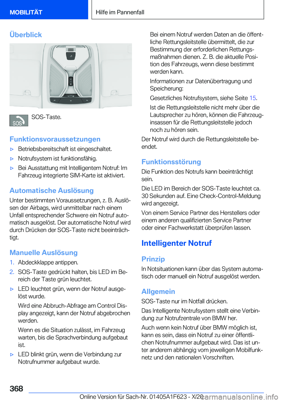 BMW X4 2021  Betriebsanleitungen (in German) �