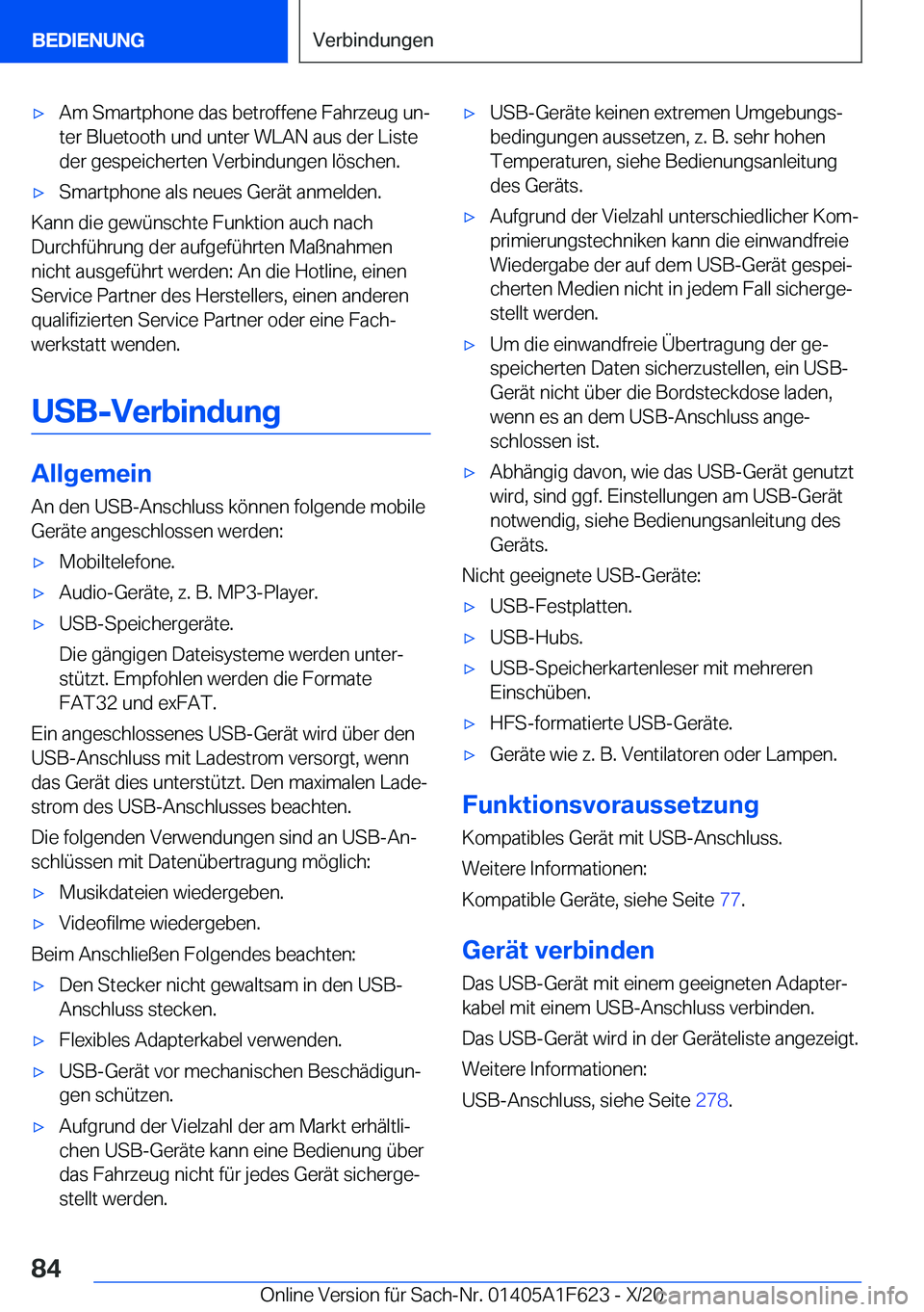 BMW X4 2021  Betriebsanleitungen (in German) x�A�m��S�m�a�r�t�p�h�o�n�e��d�a�s��b�e�t�r�o�f�f�e�n�e��F�a�h�r�z�e�u�g��u�nj�t�e�r��B�l�u�e�t�o�o�t�h��u�n�d��u�n�t�e�r��W�L�A�N��a�u�s��d�e�r��L�i�s�t�e
�d�e�r��g�e�s�p�e�i�c�h�e�r�t�