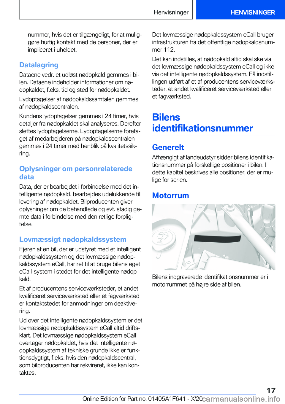 BMW X4 2021  InstruktionsbØger (in Danish) �n�u�m�m�e�r�,��h�v�i�s��d�e�t��e�r��t�i�l�g�æ�n�g�e�l�i�g�t�,��f�o�r��a�t��m�u�l�i�gj�g�