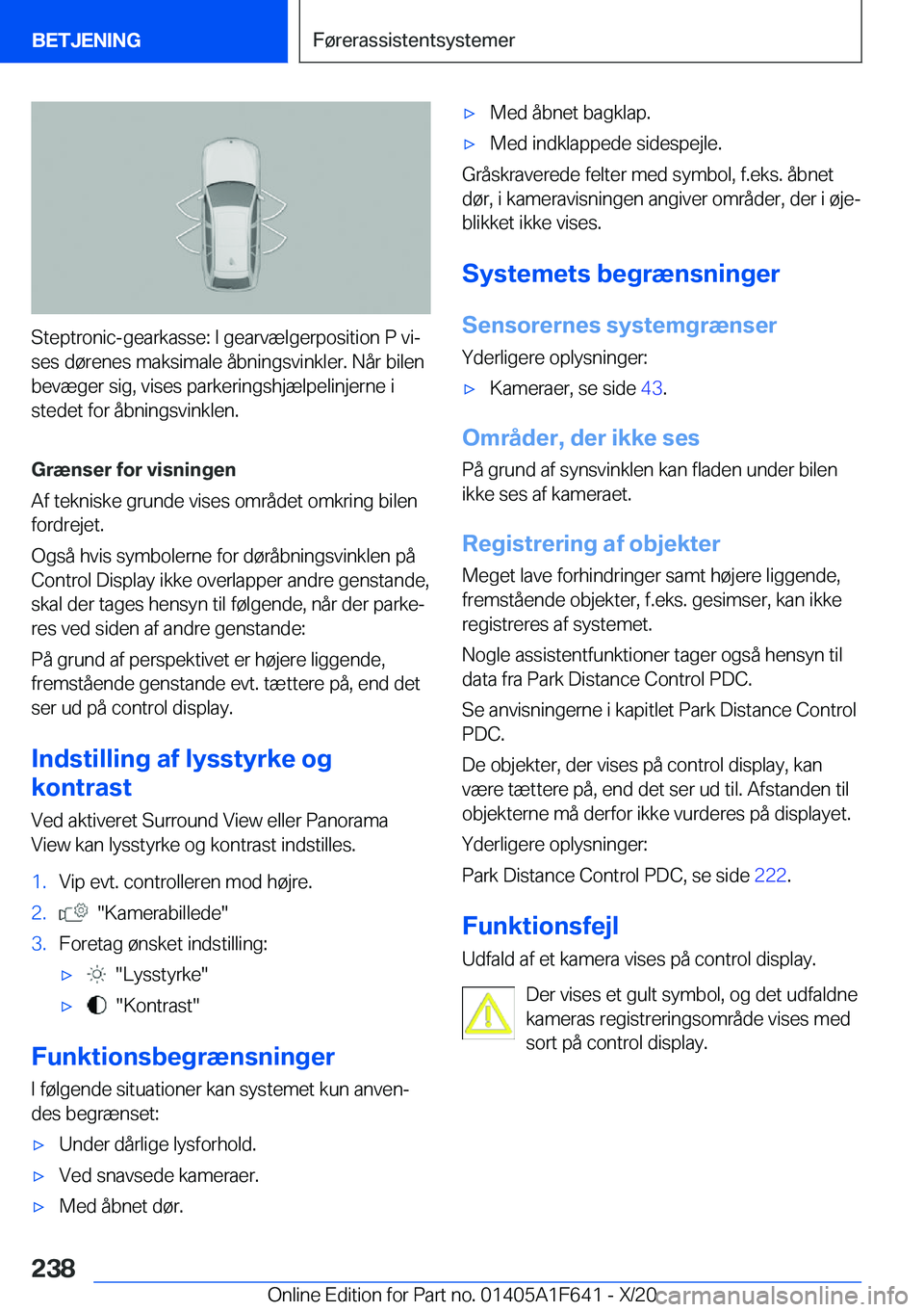 BMW X4 2021  InstruktionsbØger (in Danish) �S�t�e�p�t�r�o�n�i�c�-�g�e�a�r�k�a�s�s�e�:��I��g�e�a�r�v�æ�l�g�e�r�p�o�s�i�t�i�o�n��P��v�ij
�s�e�s��d�