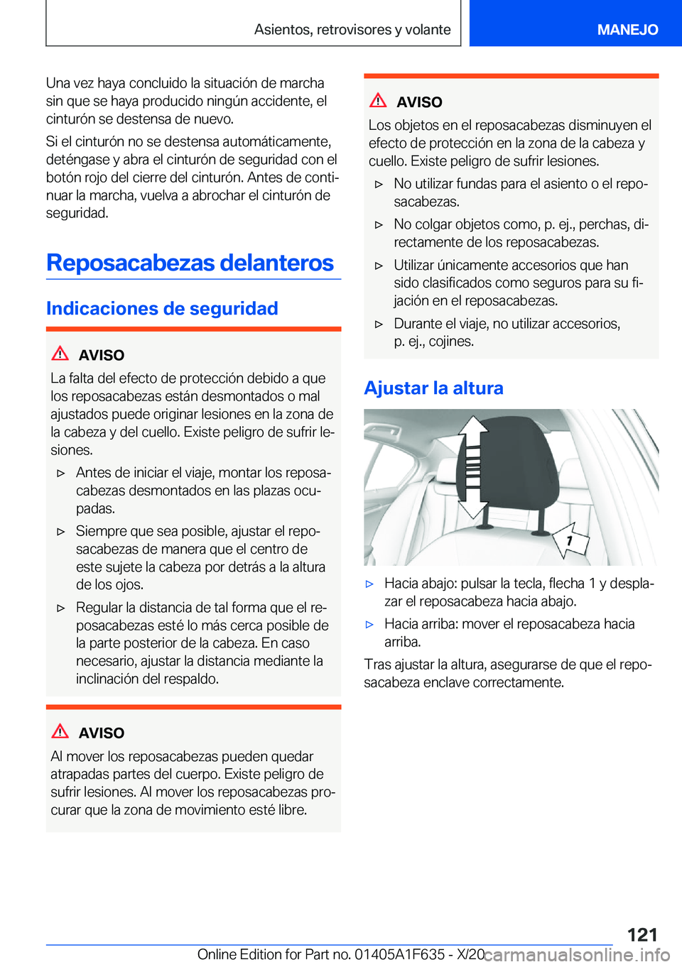 BMW X4 2021  Manuales de Empleo (in Spanish) �U�n�a��v�e�z��h�a�y�a��c�o�n�c�l�u�i�d�o��l�a��s�i�t�u�a�c�i�