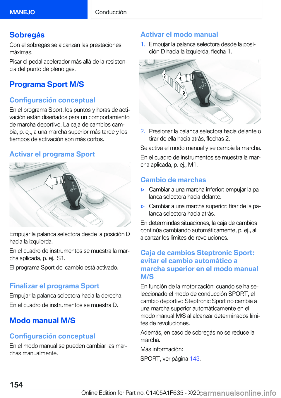 BMW X4 2021  Manuales de Empleo (in Spanish) �S�o�b�r�e�g�