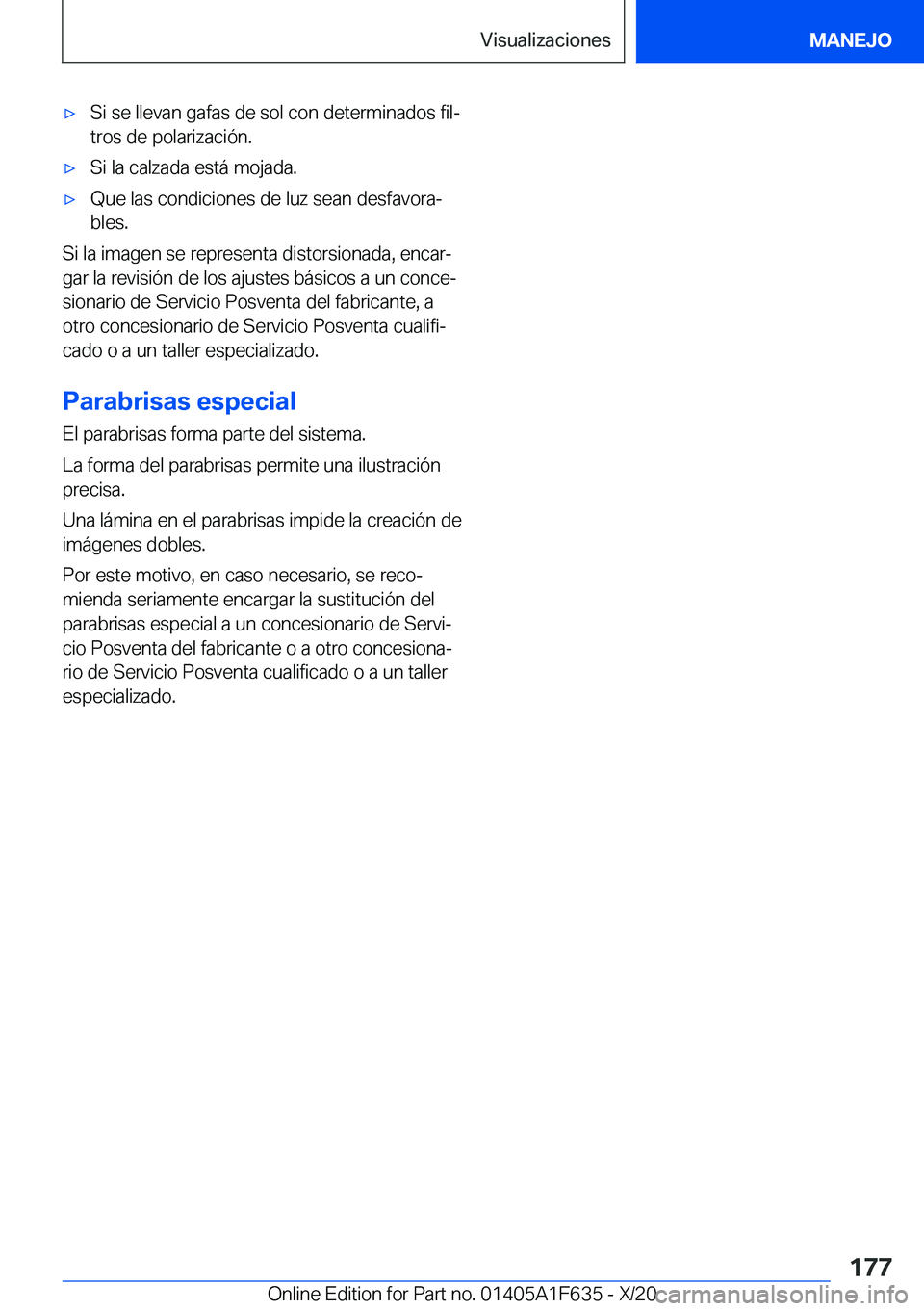 BMW X4 2021  Manuales de Empleo (in Spanish) x�S�i��s�e��l�l�e�v�a�n��g�a�f�a�s��d�e��s�o�l��c�o�n��d�e�t�e�r�m�i�n�a�d�o�s��f�i�lª�t�r�o�s��d�e��p�o�l�a�r�i�z�a�c�i�