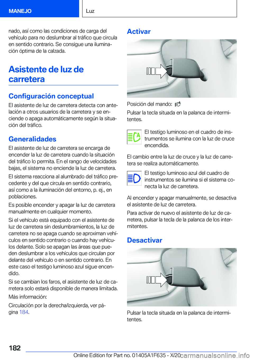 BMW X4 2021  Manuales de Empleo (in Spanish) �n�a�d�o�,��a�s�