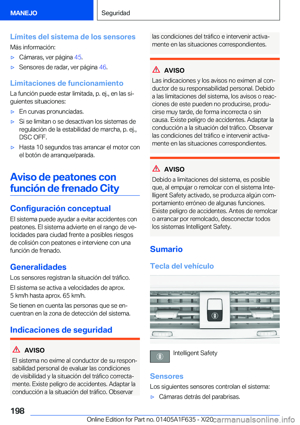 BMW X4 2021  Manuales de Empleo (in Spanish) �L�