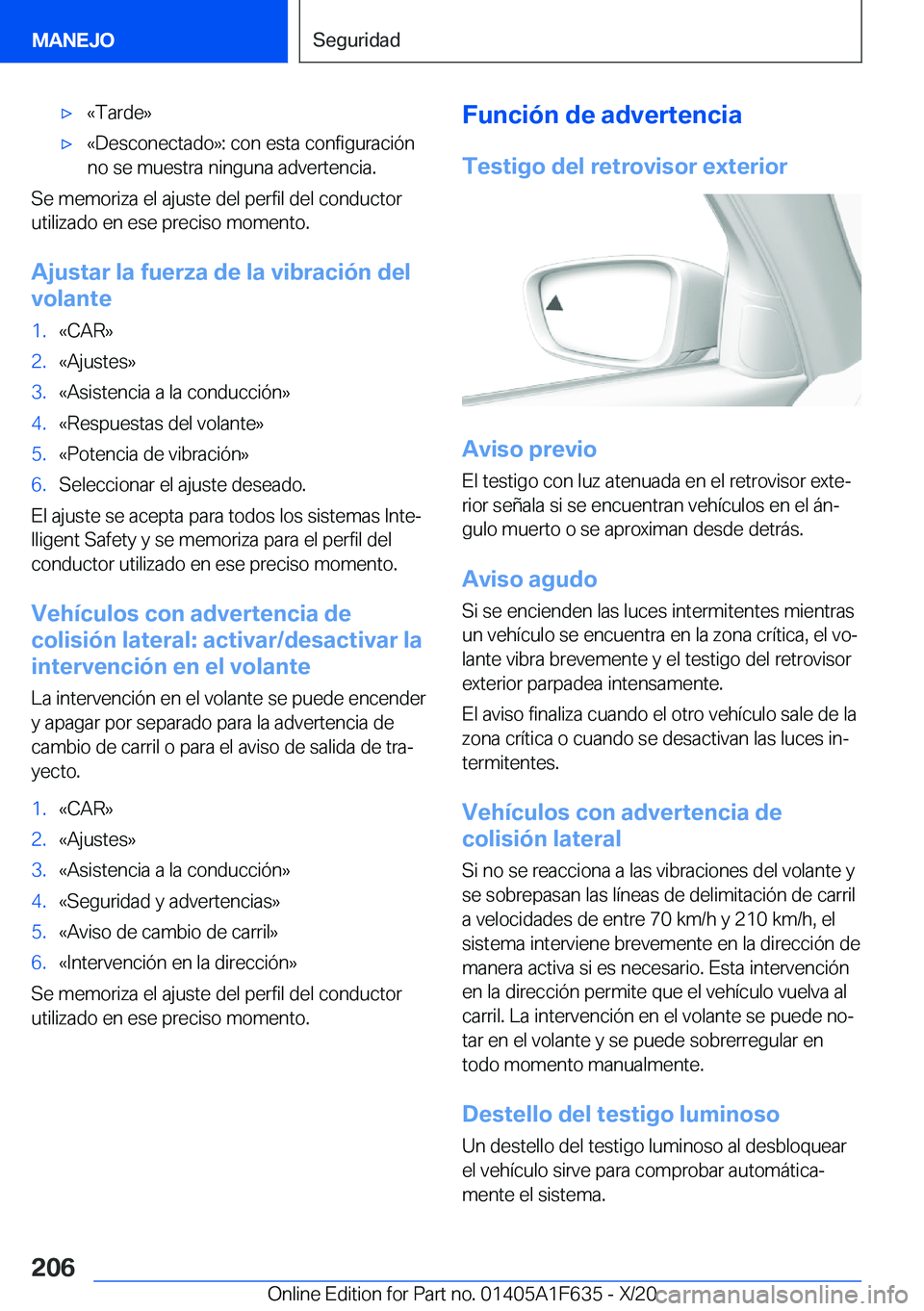 BMW X4 2021  Manuales de Empleo (in Spanish) x�«�T�a�r�d�e�{x�«�D�e�s�c�o�n�e�c�t�a�d�o�{�:��c�o�n��e�s�t�a��c�o�n�f�i�g�u�r�a�c�i�