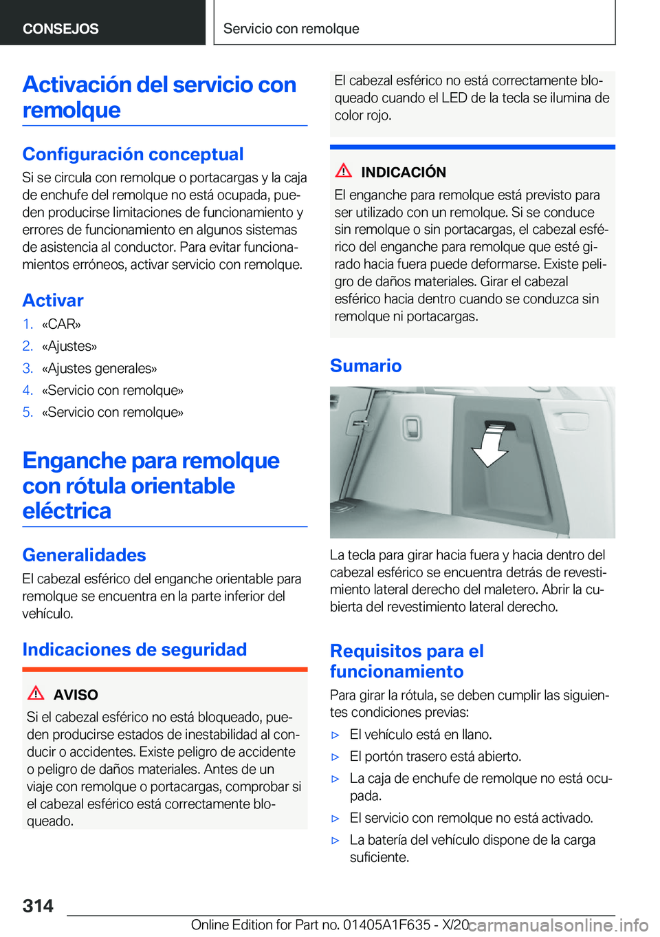 BMW X4 2021  Manuales de Empleo (in Spanish) �A�c�t�i�v�a�c�i�