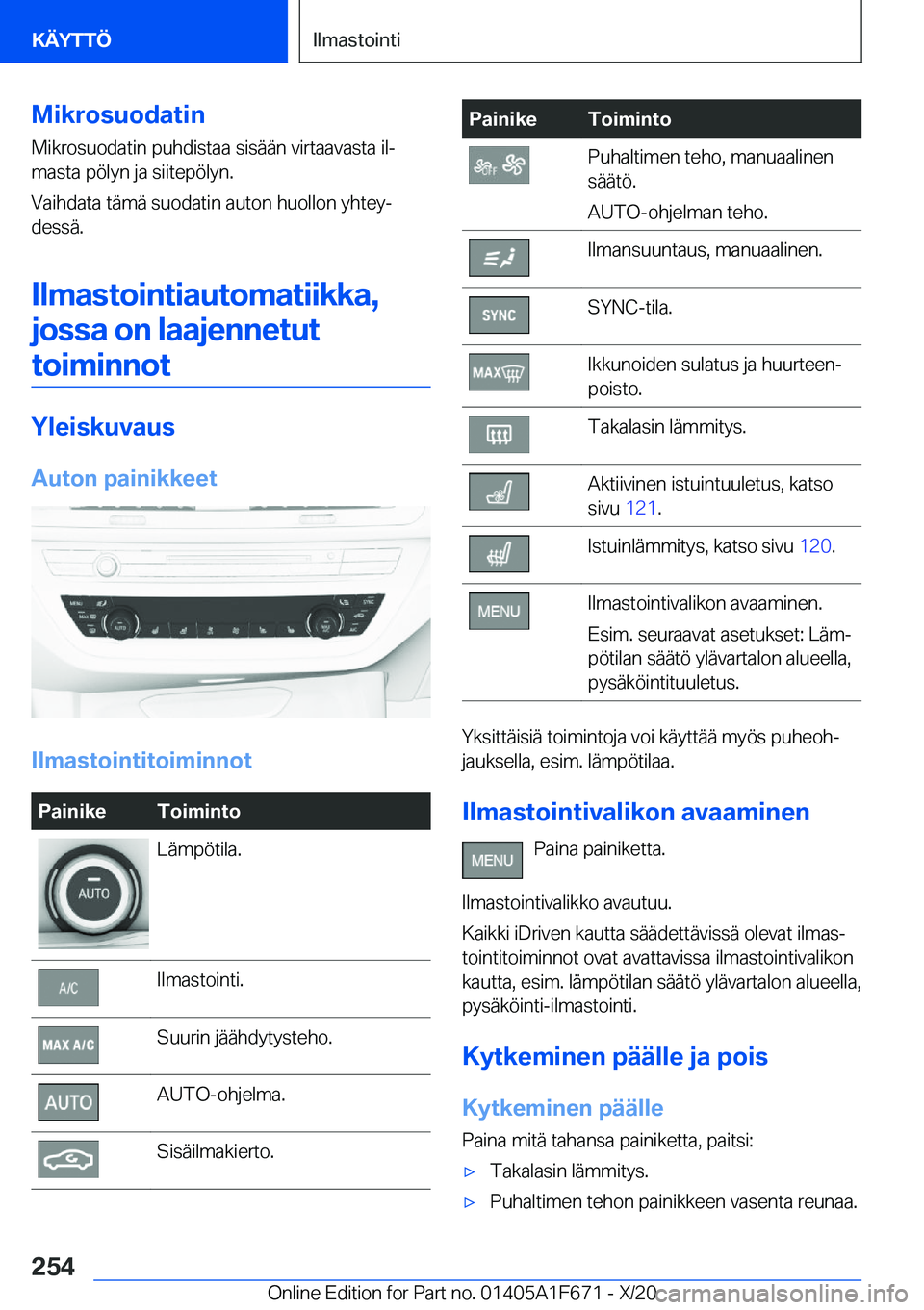 BMW X4 2021  Omistajan Käsikirja (in Finnish) �M�i�k�r�o�s�u�o�d�a�t�i�n
�M�i�k�r�o�s�u�o�d�a�t�i�n��p�u�h�d�i�s�t�a�a��s�i�s�
