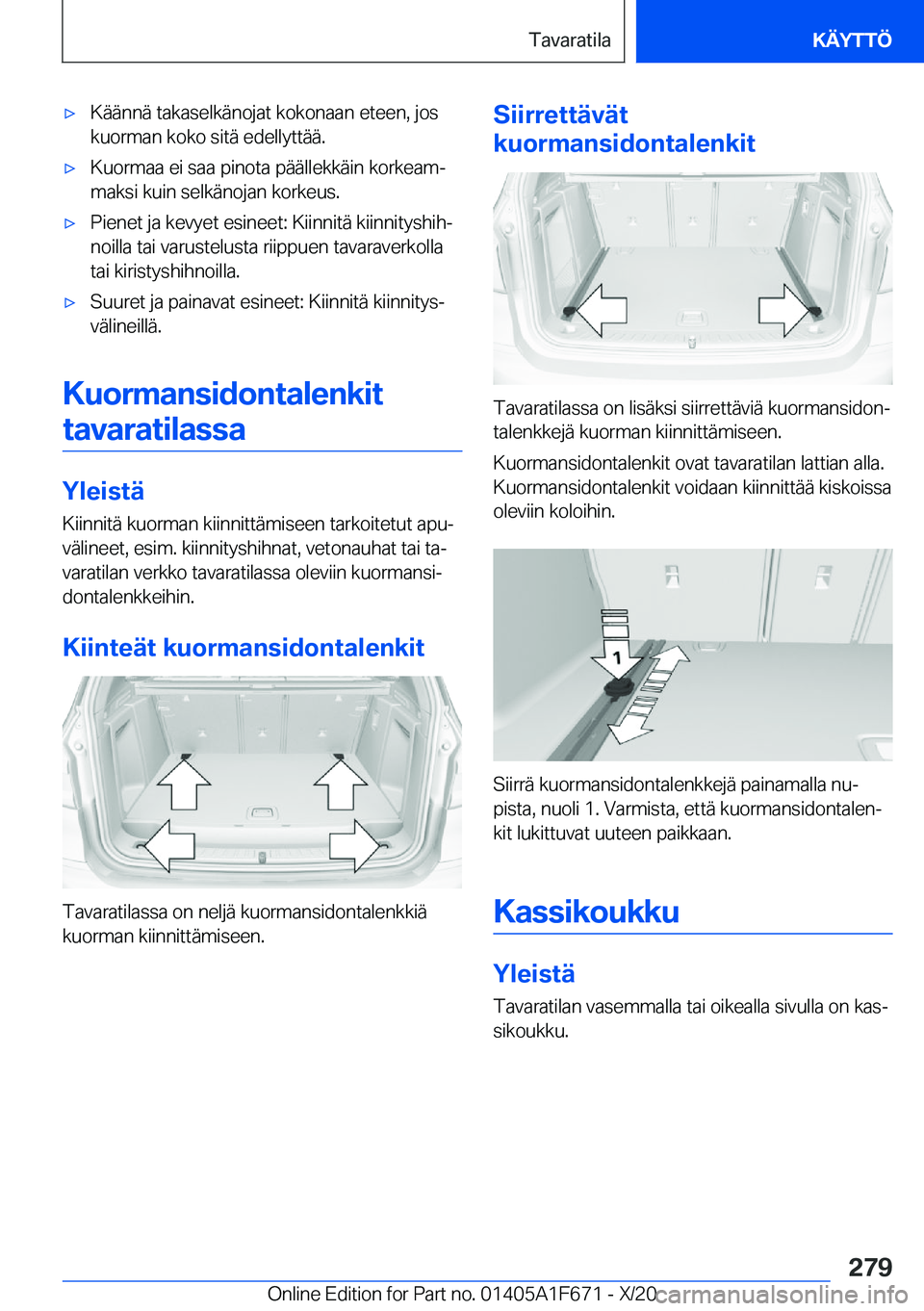 BMW X4 2021  Omistajan Käsikirja (in Finnish) 'x�K�