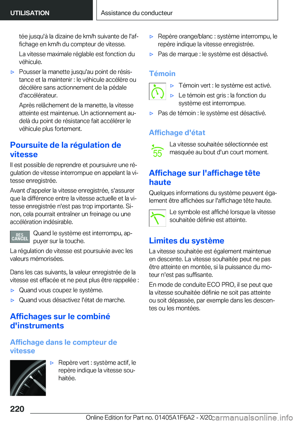 BMW X4 2021  Notices Demploi (in French) �t�é�e��j�u�s�q�u�'�