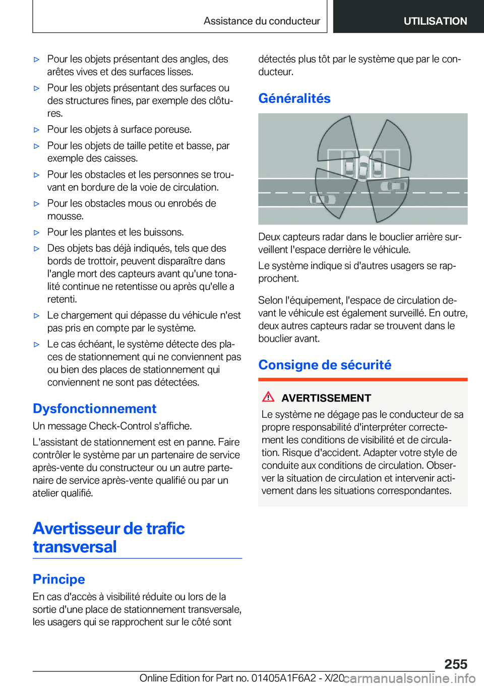 BMW X4 2021  Notices Demploi (in French) 'x�P�o�u�r��l�e�s��o�b�j�e�t�s��p�r�é�s�e�n�t�a�n�t��d�e�s��a�n�g�l�e�s�,��d�e�s
�a�r�ê�t�e�s��v�i�v�e�s��e�t��d�e�s��s�u�r�f�a�c�e�s��l�i�s�s�e�s�.'x�P�o�u�r��l�e�s��o�b�j�e�t�