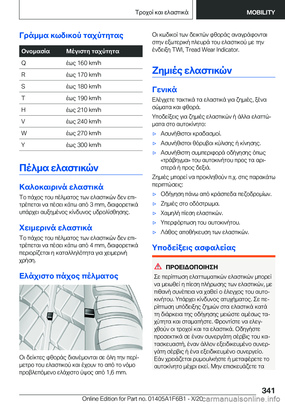 BMW X4 2021  ΟΔΗΓΌΣ ΧΡΉΣΗΣ (in Greek) Vdn__s�]lv\]bp�gsjpgygseb`b_sfRs@ou\fgy�gsjpgygs�Qole��1�6�0��k�m�/�h�Role��1�7�0��k�m�/�h�Sole��1�8�0��k�m�/�h�Tole��1�9�0��k�m�/�h