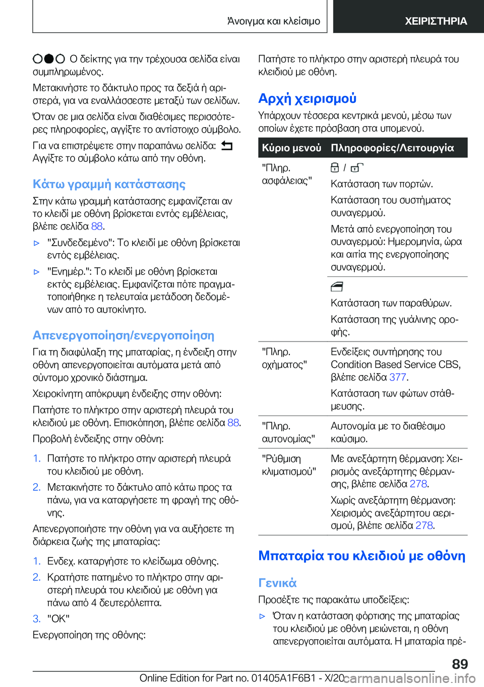 BMW X4 2021  ΟΔΗΓΌΣ ΧΡΉΣΗΣ (in Greek) ��b�vwR]gye�u\s�gy`�gdojbhfs�fw^Rvs�wR`s\
fh_c^ydl_o`be�.
@wgs]\`pfgw�gb�vn]gh^b�cdbe�gs�vwa\n�p�sd\j
