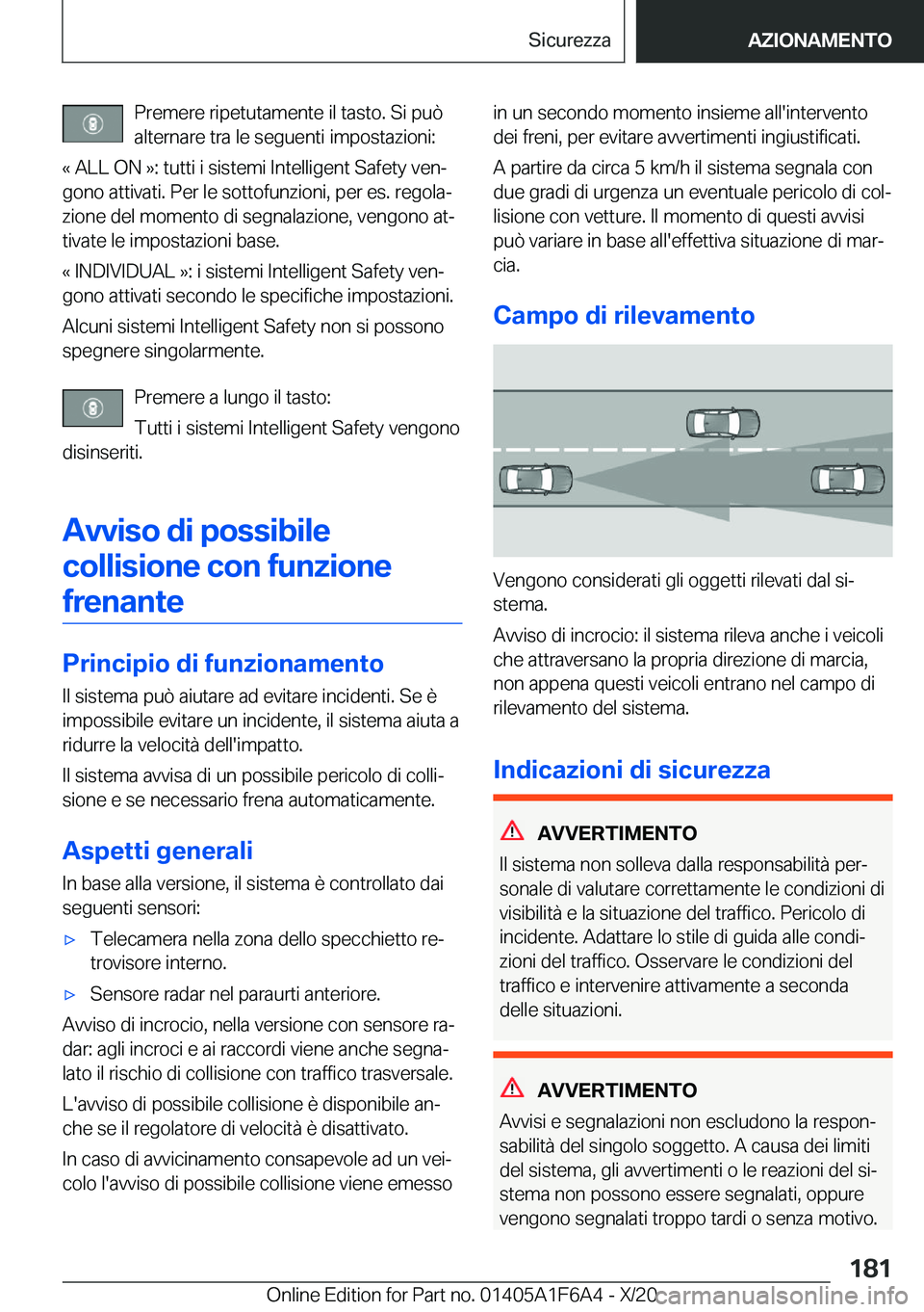 BMW X4 2021  Libretti Di Uso E manutenzione (in Italian) �P�r�e�m�e�r�e��r�i�p�e�t�u�t�a�m�e�n�t�e��i�l��t�a�s�t�o�.��S�i��p�u�