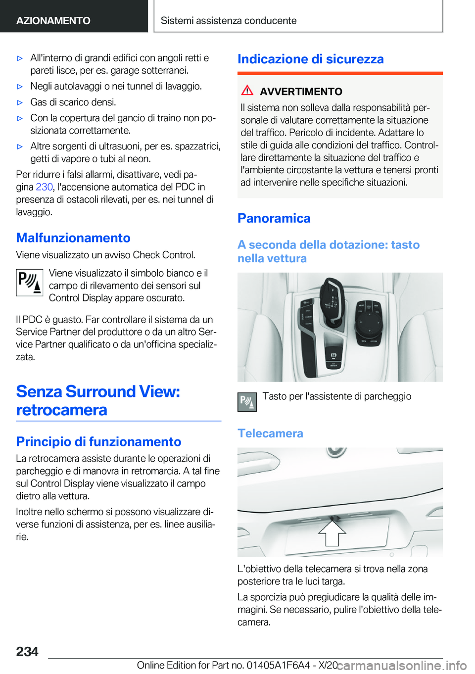 BMW X4 2021  Libretti Di Uso E manutenzione (in Italian) 'x�A�l�l�'�i�n�t�e�r�n�o��d�i��g�r�a�n�d�i��e�d�i�f�i�c�i��c�o�n��a�n�g�o�l�i��r�e�t�t�i��e
�p�a�r�e�t�i��l�i�s�c�e�,��p�e�r��e�s�.��g�a�r�a�g�e��s�o�t�t�e�r�r�a�n�e�i�.'x�N�e�