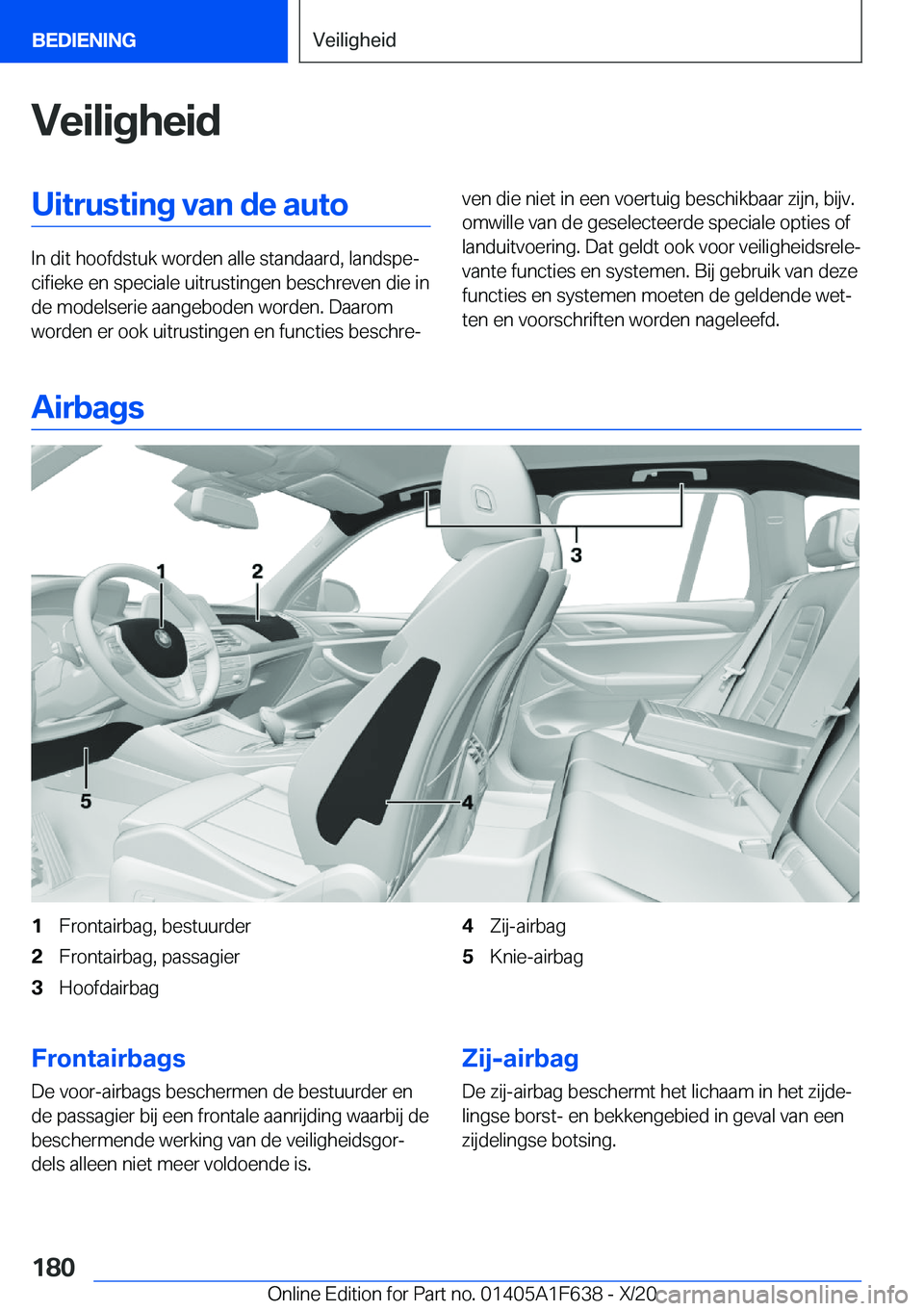 BMW X4 2021  Instructieboekjes (in Dutch) �V�e�i�l�i�g�h�e�i�d�U�i�t�r�u�s�t�i�n�g��v�a�n��d�e��a�u�t�o
�I�n��d�i�t��h�o�o�f�d�s�t�u�k��w�o�r�d�e�n��a�l�l�e��s�t�a�n�d�a�a�r�d�,��l�a�n�d�s�p�ej�c�i�f�i�e�k�e��e�n��s�p�e�c�i�a�l�e�