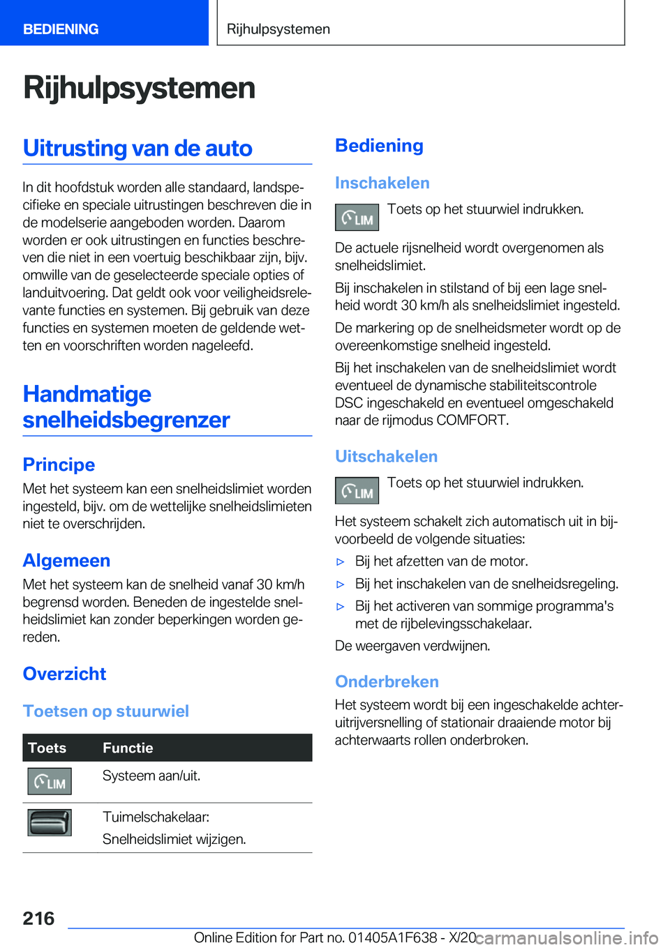 BMW X4 2021  Instructieboekjes (in Dutch) �R�i�j�h�u�l�p�s�y�s�t�e�m�e�n�U�i�t�r�u�s�t�i�n�g��v�a�n��d�e��a�u�t�o
�I�n��d�i�t��h�o�o�f�d�s�t�u�k��w�o�r�d�e�n��a�l�l�e��s�t�a�n�d�a�a�r�d�,��l�a�n�d�s�p�ej�c�i�f�i�e�k�e��e�n��s�p�e�