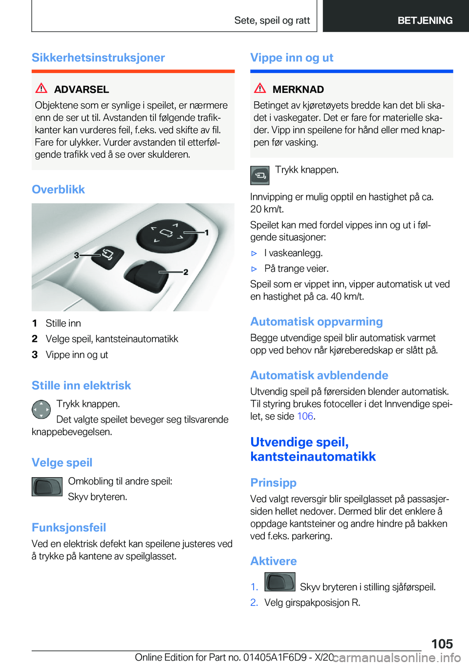 BMW X4 2021  InstruksjonsbØker (in Norwegian) �S�i�k�k�e�r�h�e�t�s�i�n�s�t�r�u�k�s�j�o�n�e�r
�A�D�V�A�R�S�E�L
�O�b�j�e�k�t�e�n�e��s�o�m��e�r��s�y�n�l�i�g�e��i��s�p�e�i�l�e�t�,��e�r��n�æ�r�m�e�r�e �e�n�n��d�e��s�e�r��u�t��t�i�l�.��A�v