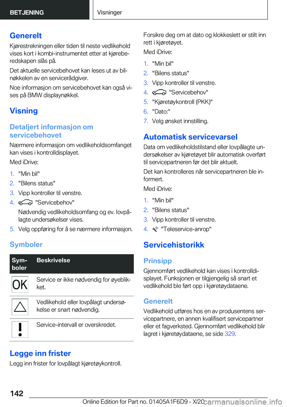 BMW X4 2021  InstruksjonsbØker (in Norwegian) �G�e�n�e�r�e�l�t�K�j�