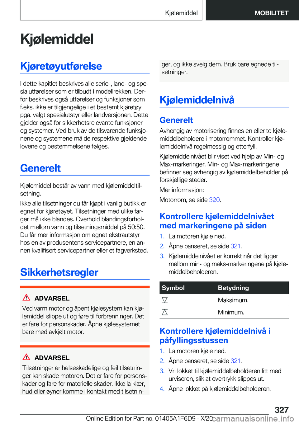 BMW X4 2021  InstruksjonsbØker (in Norwegian) �K�j�