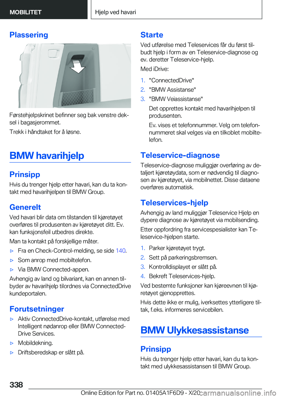 BMW X4 2021  InstruksjonsbØker (in Norwegian) �P�l�a�s�s�e�r�i�n�g
�F�