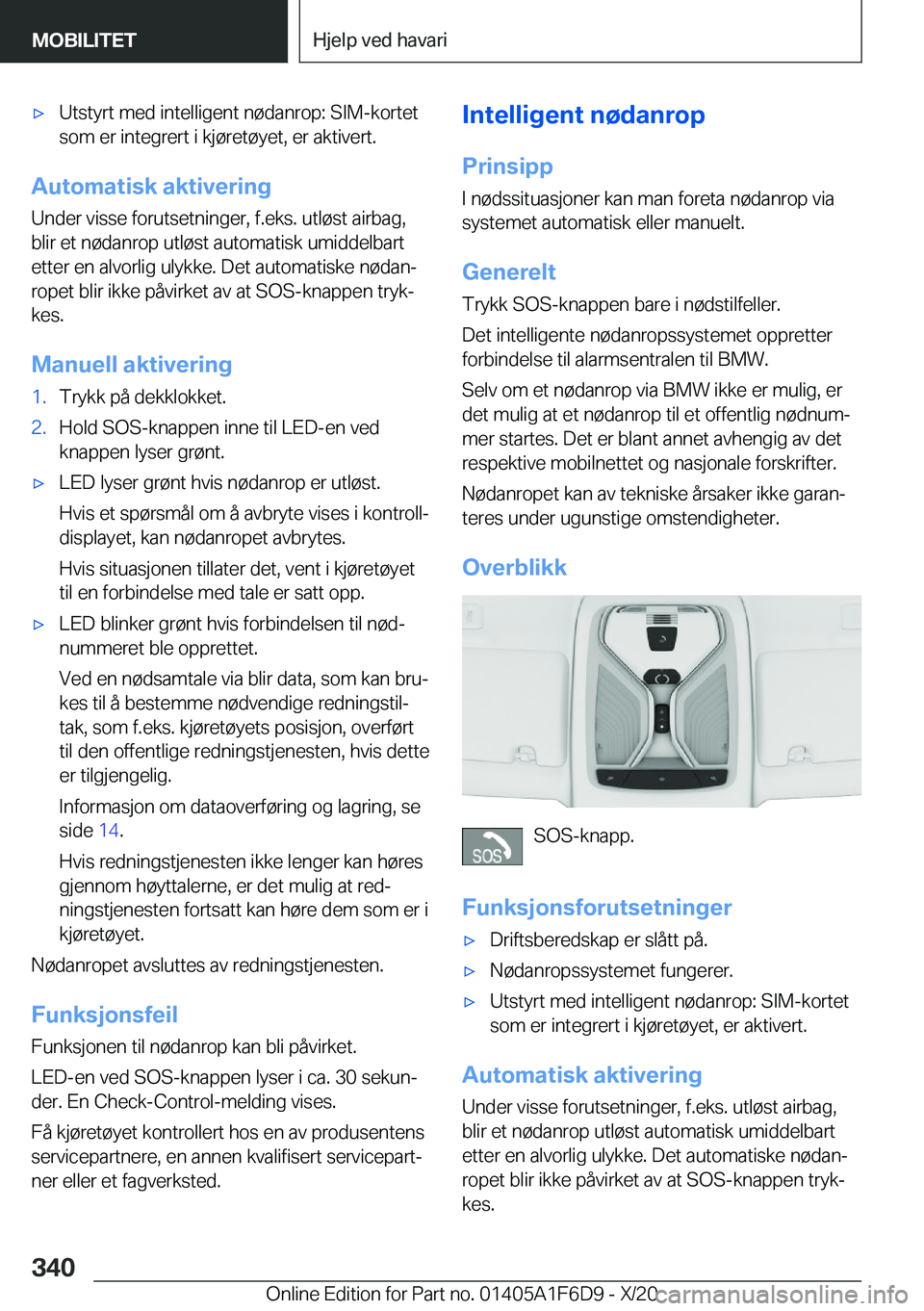 BMW X4 2021  InstruksjonsbØker (in Norwegian) x�U�t�s�t�y�r�t��m�e�d��i�n�t�e�l�l�i�g�e�n�t��n�
