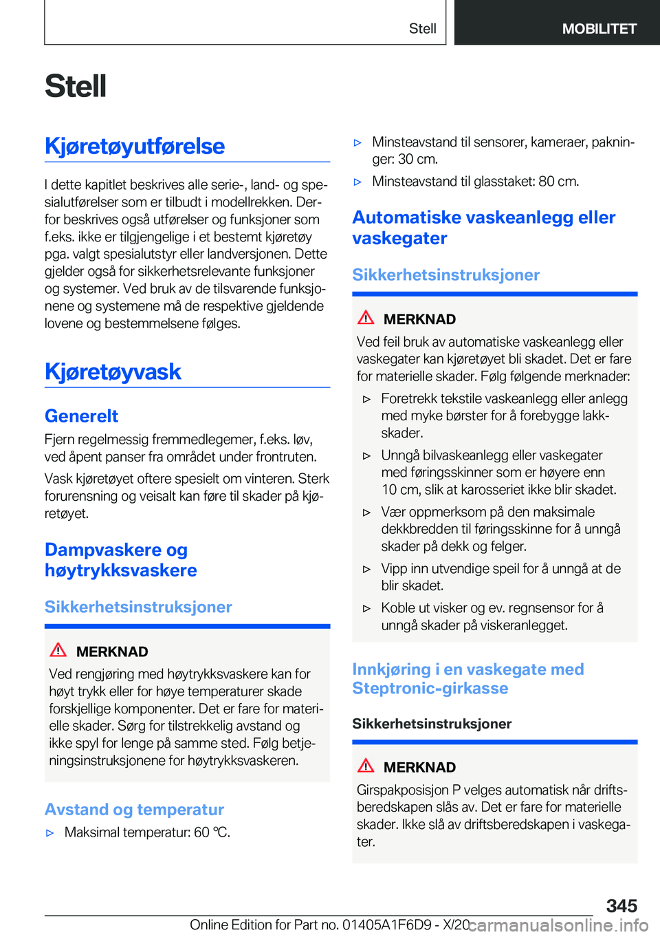 BMW X4 2021  InstruksjonsbØker (in Norwegian) �S�t�e�l�l�K�j�