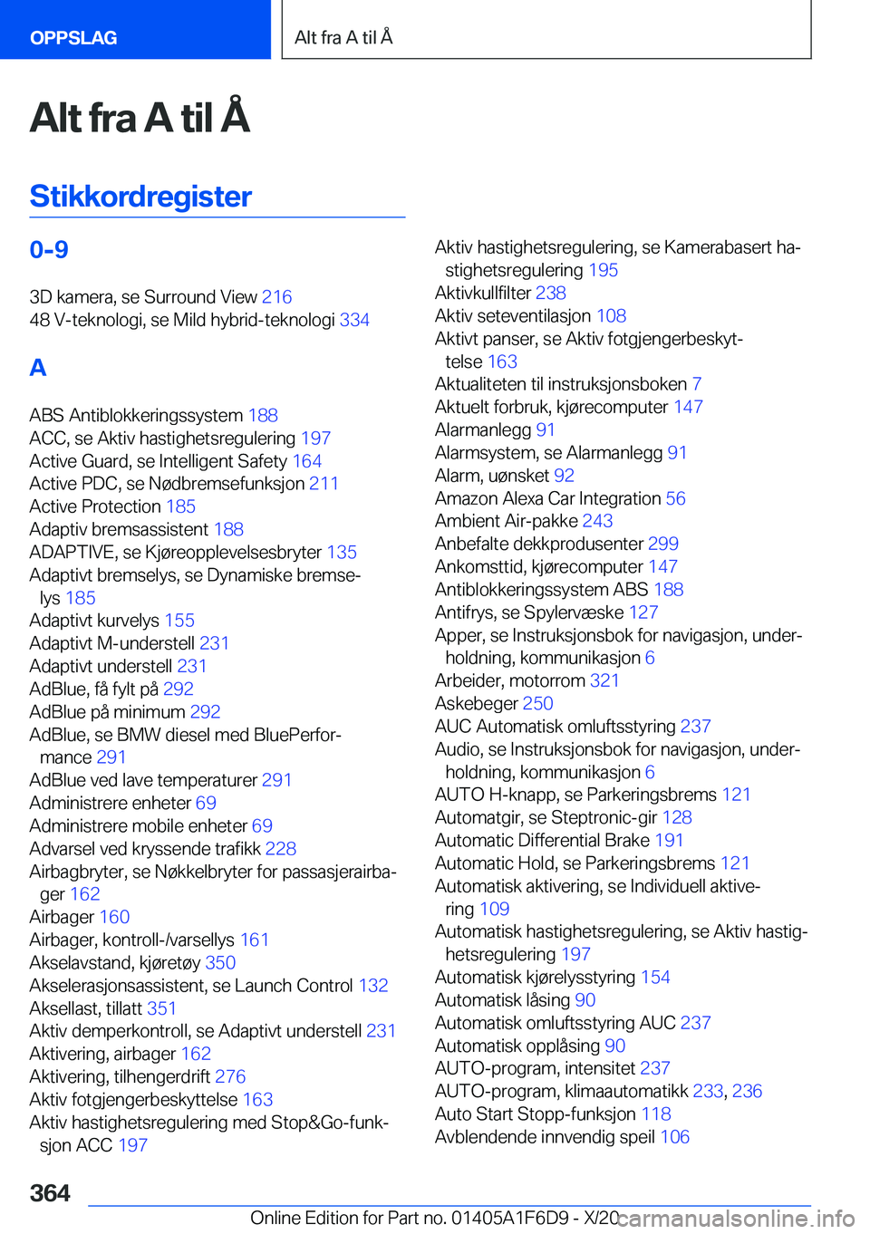 BMW X4 2021  InstruksjonsbØker (in Norwegian) �A�l�t��f�r�a��A��t�i�l��