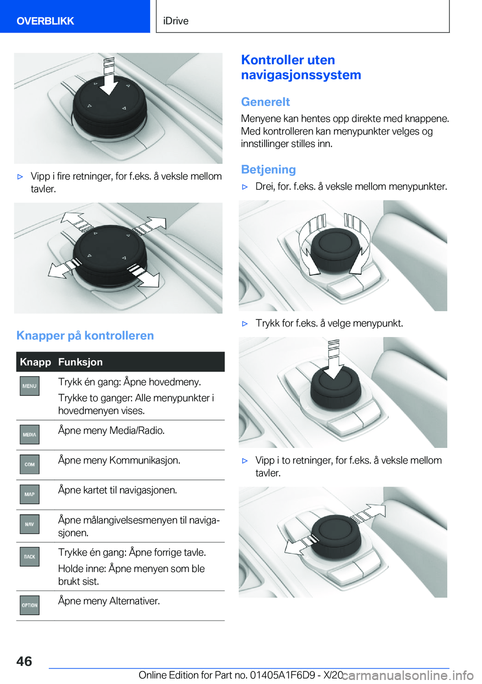 BMW X4 2021  InstruksjonsbØker (in Norwegian) x�V�i�p�p��i��f�i�r�e��r�e�t�n�i�n�g�e�r�,��f�o�r��f�.�e�k�s�.��å��v�e�k�s�l�e��m�e�l�l�o�m
�t�a�v�l�e�r�.
�K�n�a�p�p�e�r��p�å��k�o�n�t�r�o�l�l�e�r�e�n
�K�n�a�p�p�F�u�n�k�s�j�o�n�T�r�y�k�