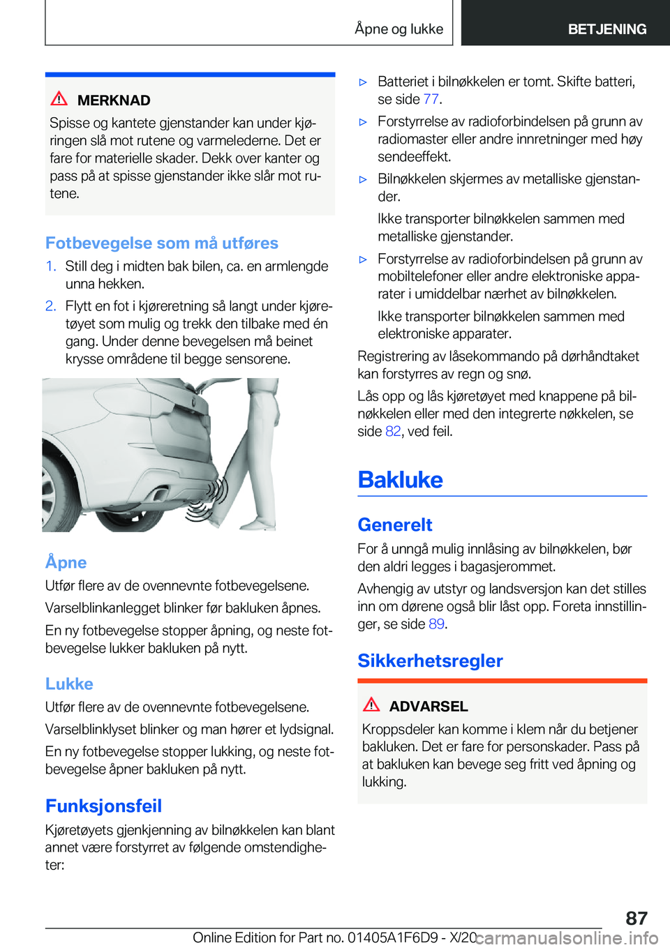 BMW X4 2021  InstruksjonsbØker (in Norwegian) �M�E�R�K�N�A�D
�S�p�i�s�s�e��o�g��k�a�n�t�e�t�e��g�j�e�n�s�t�a�n�d�e�r��k�a�n��u�n�d�e�r��k�j�