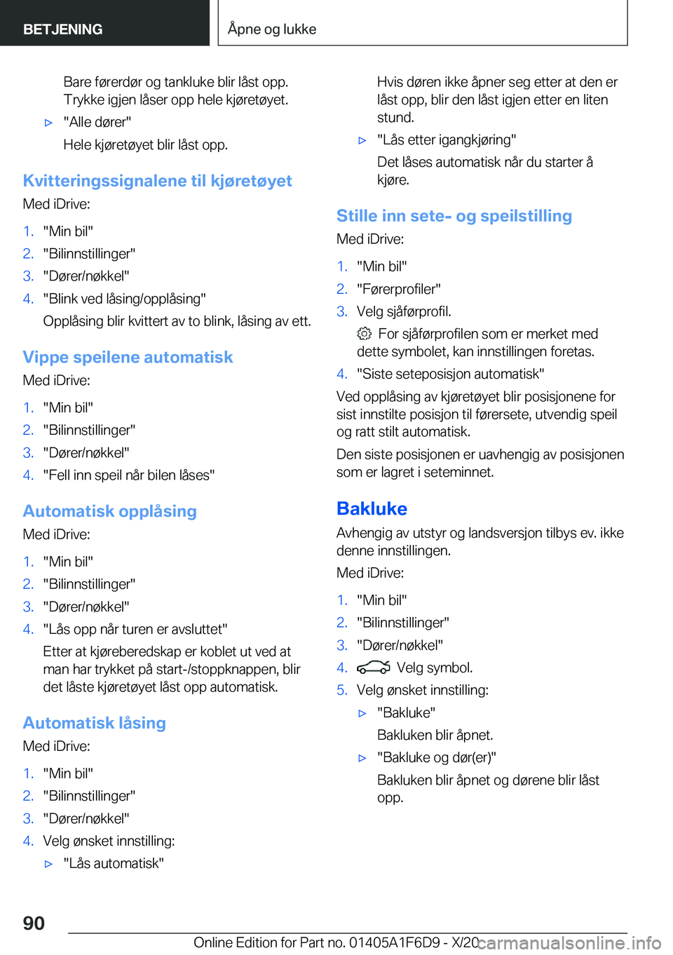 BMW X4 2021  InstruksjonsbØker (in Norwegian) �B�a�r�e��f�
