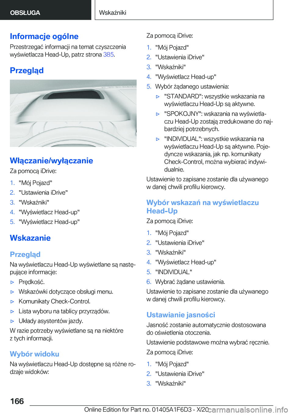 BMW X4 2021  Instrukcja obsługi (in Polish) �I�n�f�o�r�m�a�c�j�e��o�g�