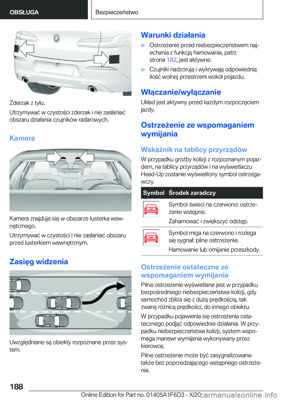 BMW X4 2021  Instrukcja obsługi (in Polish) �Z�d�e�r�z�a�k��z��t�y�ł�u�.
�U�t�r�z�y�m�y�w�a�