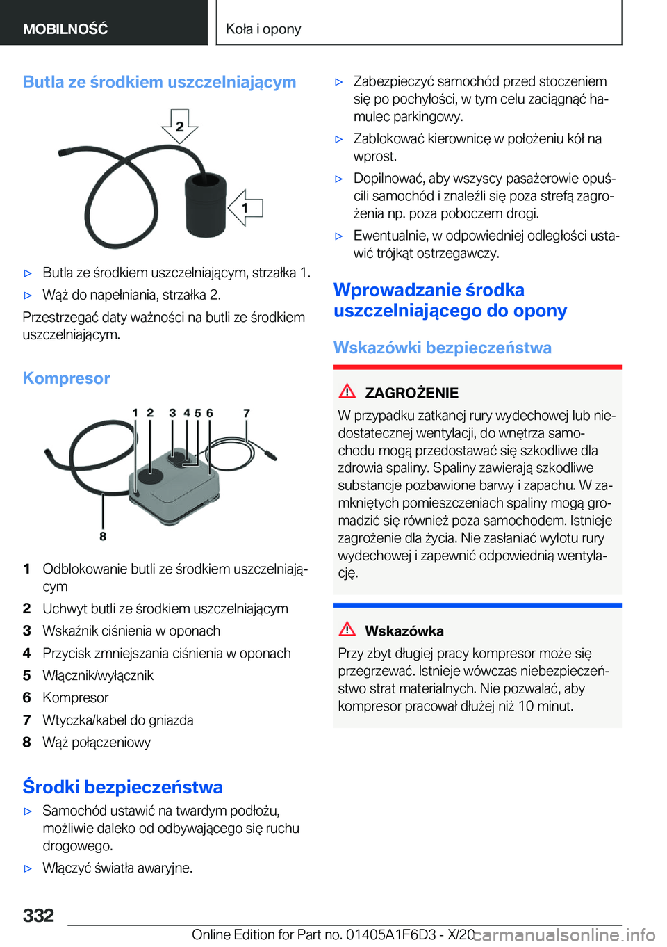BMW X4 2021  Instrukcja obsługi (in Polish) �B�u�t�l�a��z�e��r�o�d�k�i�e�m��u�s�z�c�z�e�l�n�i�a�j�ą�c�y�m'x�B�u�t�l�a��z�e��r�o�d�k�i�e�m��u�s�z�c�z�e�l�n�i�a�j�