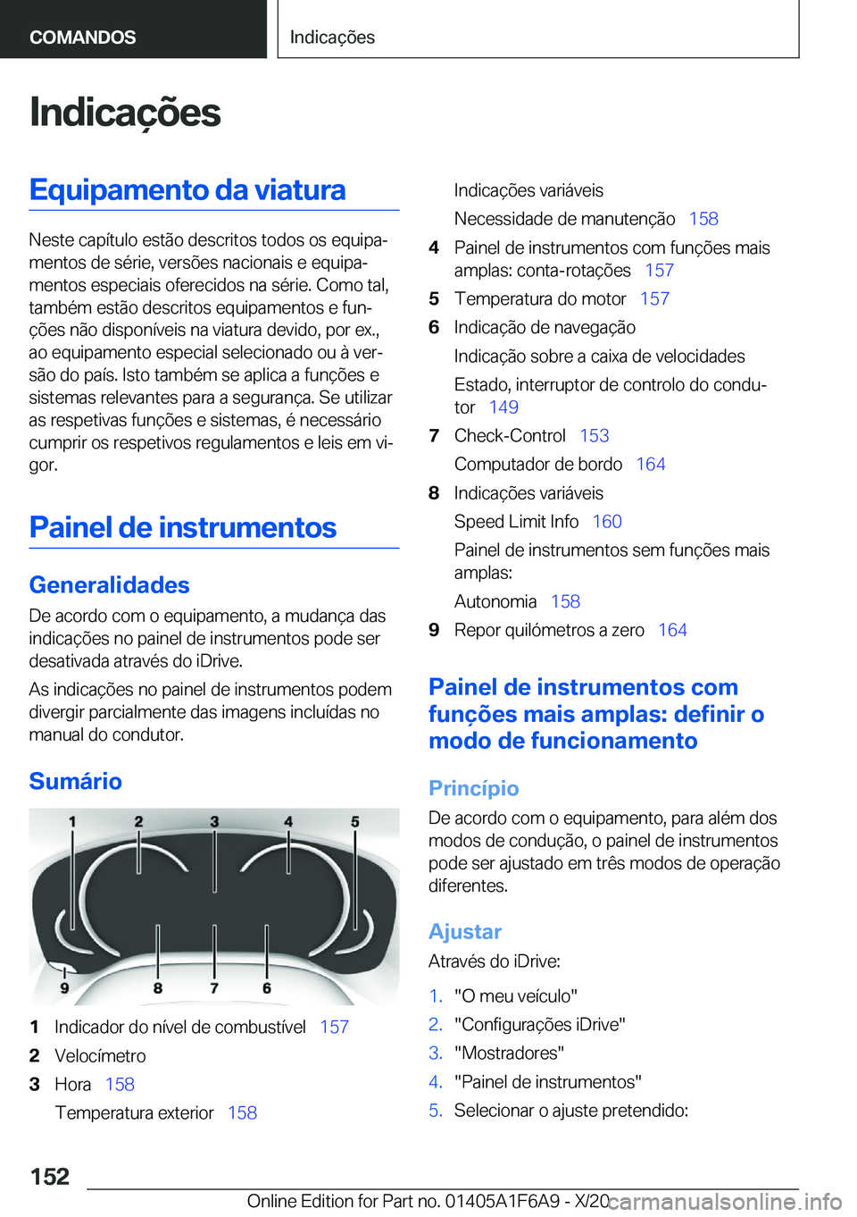 BMW X4 2021  Manual do condutor (in Portuguese) �I�n�d�i�c�a�