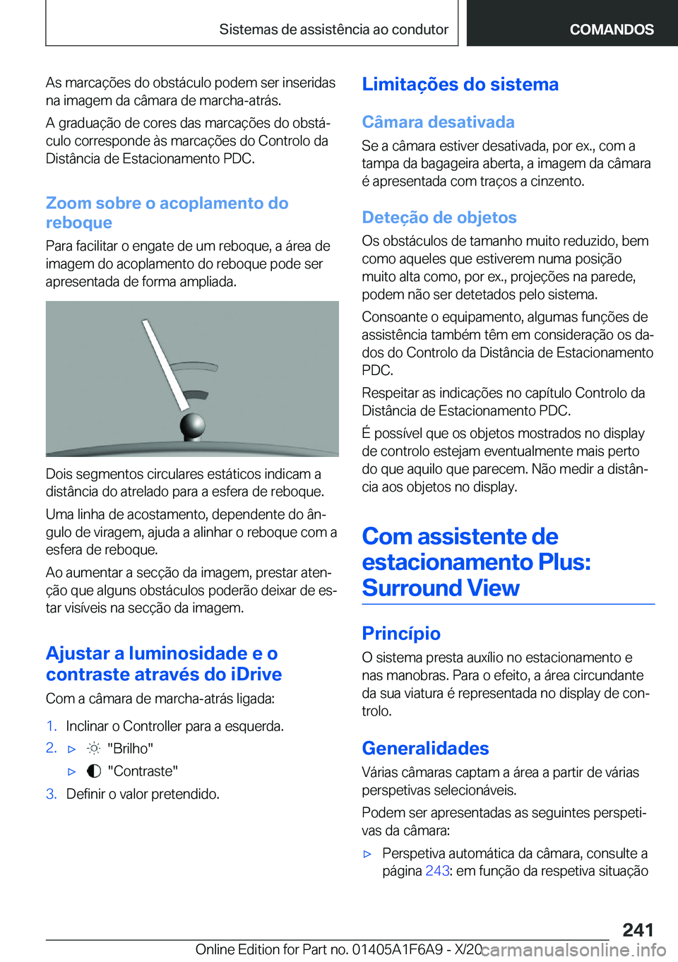 BMW X4 2021  Manual do condutor (in Portuguese) �A�s��m�a�r�c�a�
