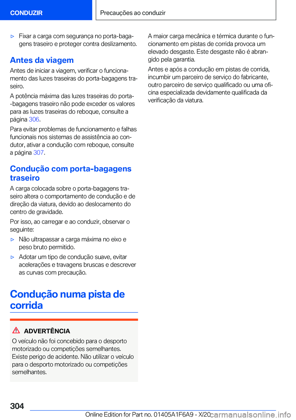 BMW X4 2021  Manual do condutor (in Portuguese) x�F�i�x�a�r��a��c�a�r�g�a��c�o�m��s�e�g�u�r�a�n�
