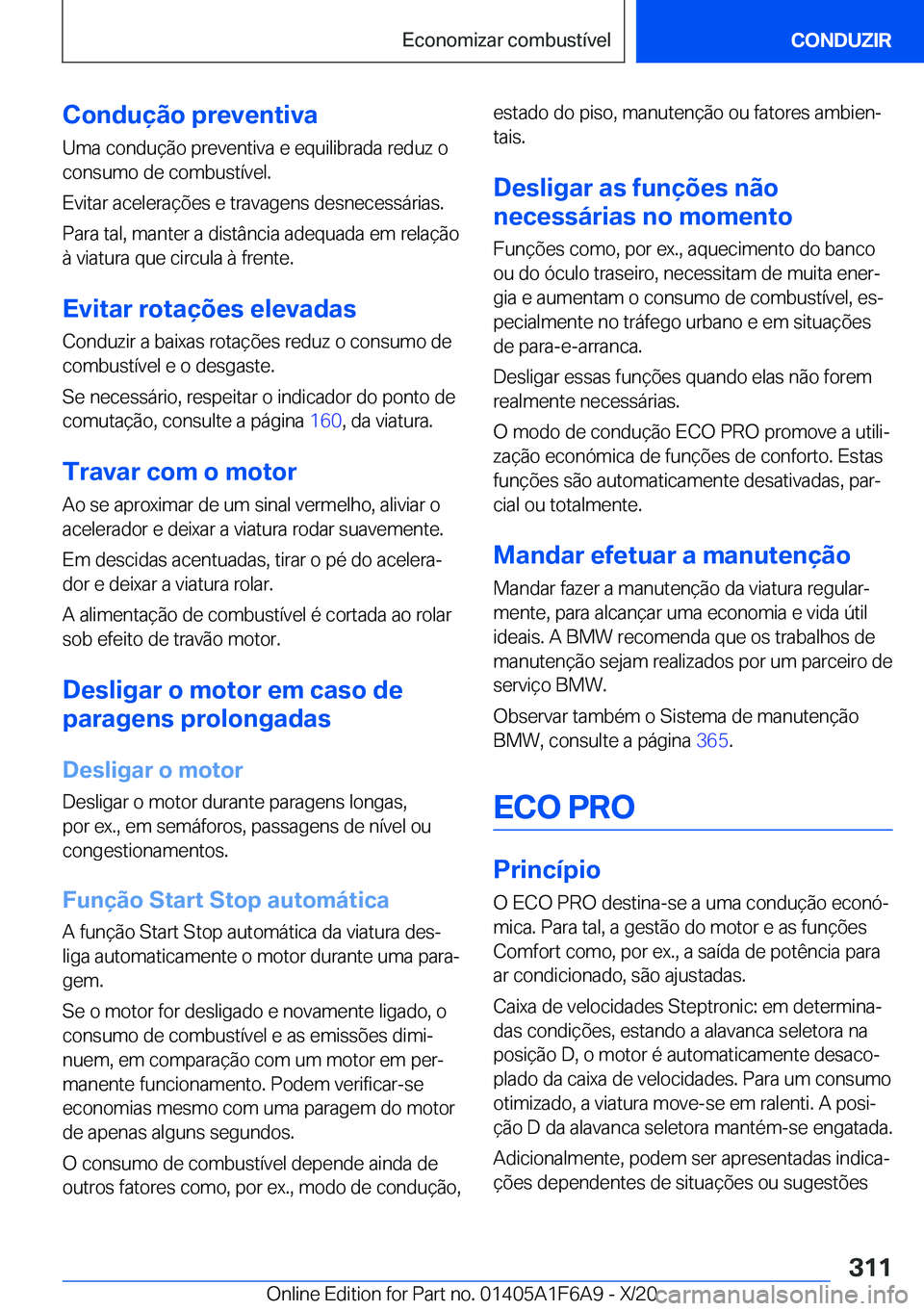 BMW X4 2021  Manual do condutor (in Portuguese) �C�o�n�d�u�