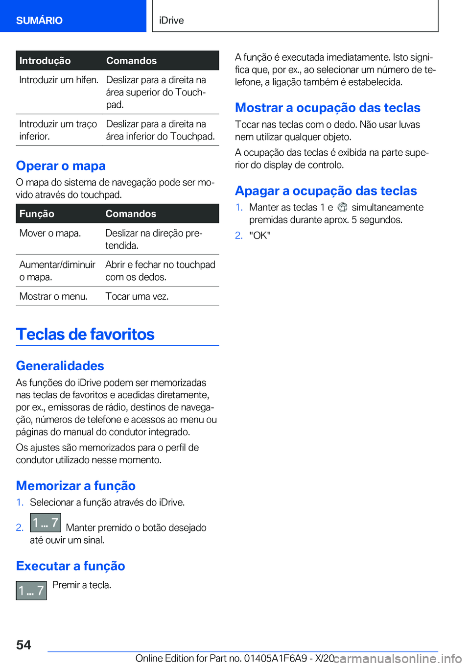 BMW X4 2021  Manual do condutor (in Portuguese) �I�n�t�r�o�d�u�