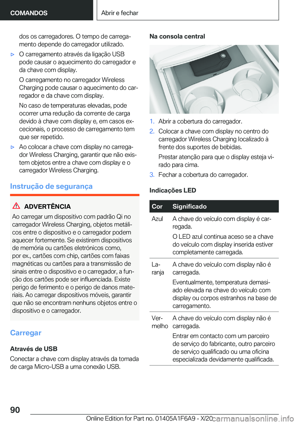 BMW X4 2021  Manual do condutor (in Portuguese) �d�o�s��o�s��c�a�r�r�e�g�a�d�o�r�e�s�.��O��t�e�m�p�o��d�e��c�a�r�r�e�g�aª�m�e�n�t�o��d�e�p�e�n�d�e��d�o��c�a�r�r�e�g�a�d�o�r��u�t�i�l�i�z�a�d�o�.x�O��c�a�r�r�e�g�a�m�e�n�t�o��a�t�r�a�v�