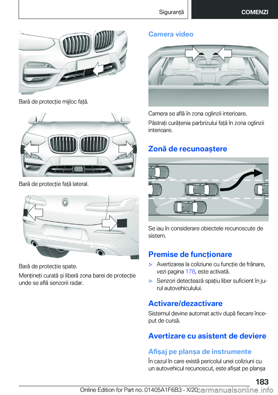 BMW X4 2021  Ghiduri De Utilizare (in Romanian) �B�a�r�
